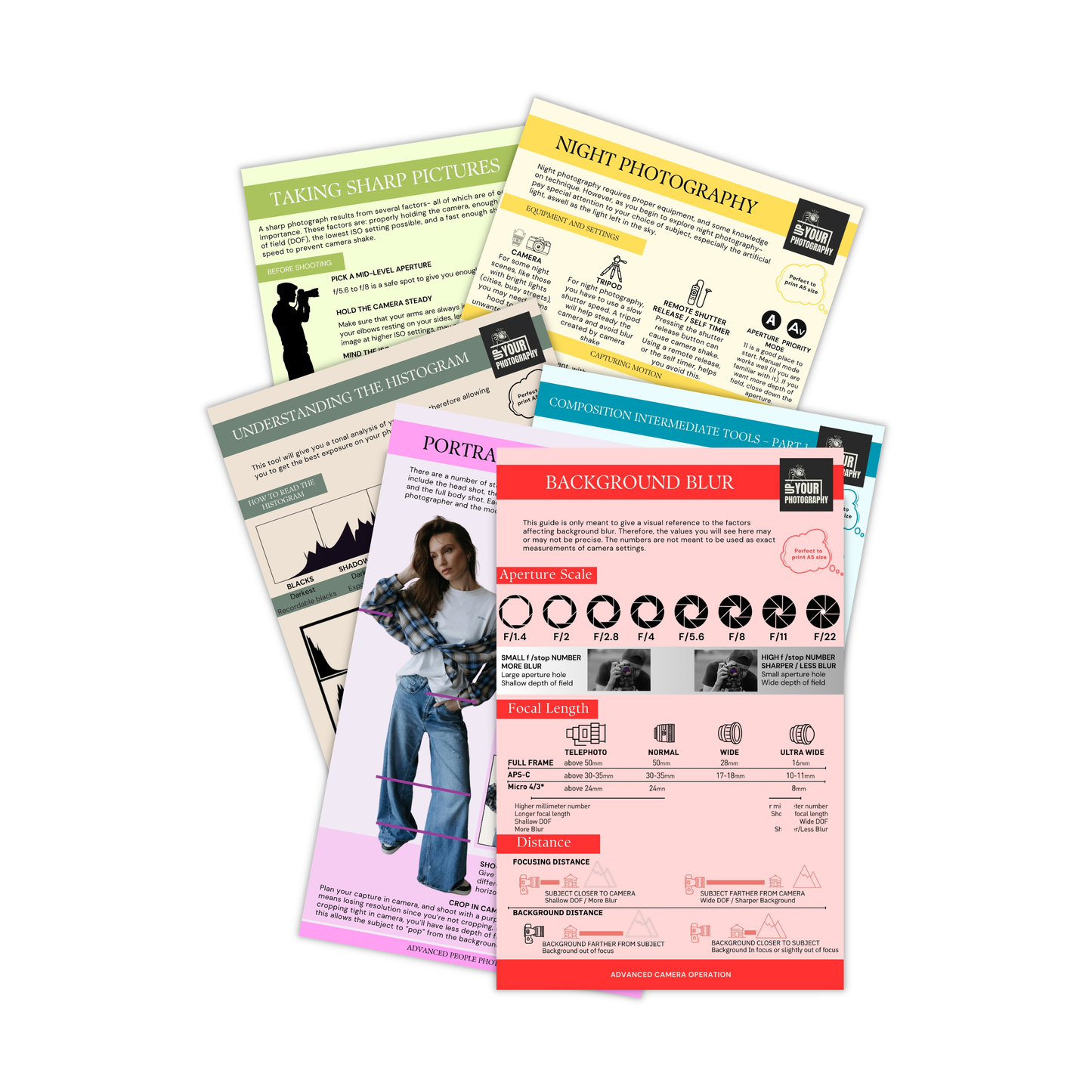 74 Photography CHEAT Cards